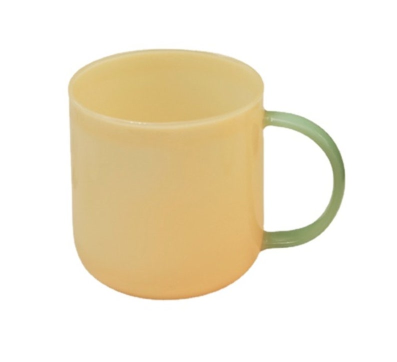Retro Jade Glass Mug