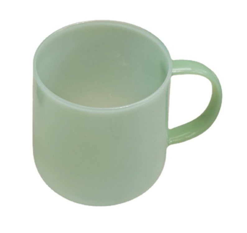Retro Jade Glass Mug