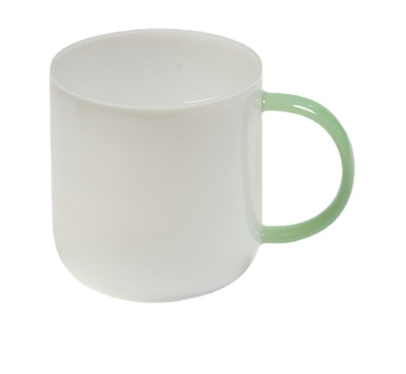 Retro Jade Glass Mug