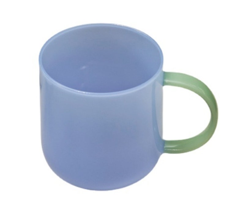 Retro Jade Glass Mug