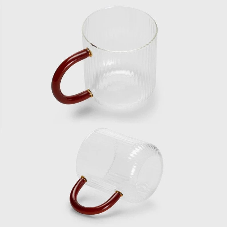 Clear Borosilicate Glass Mug