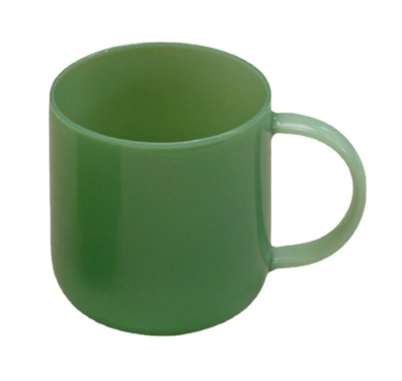 Retro Jade Glass Mug