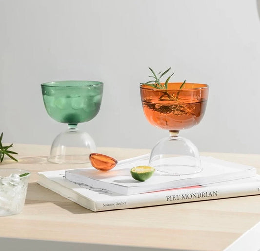 Cocktail Glasses Retro