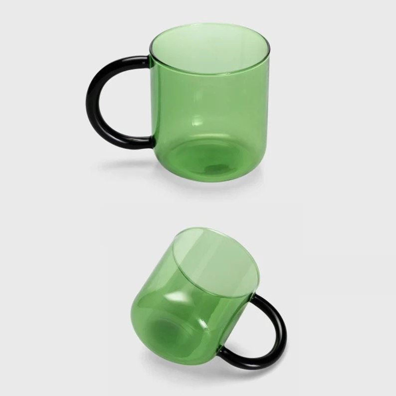 Clear Borosilicate Glass Mug